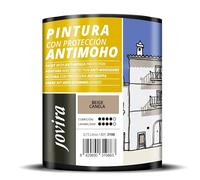 JOVIRA PINTURAS Pittura Antimuffa. Previene la muffa. Resistente alla comparsa di muffe sui muri. Aspetto opaco. (750 Millilitri, Beige Cannella)