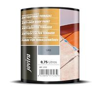 JOVIRA PINTURAS Pittura Impermeabilizzante Antigoccia per Terrazze, evita perdite su tutti i tipi di coperture e terrazze (750 Mililitri, Grigio)
