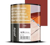 JOVIRA PINTURAS Pittura Impermeabilizzante Antigoccia per Terrazze, evita perdite su tutti i tipi di coperture e terrazze (750 Mililitri, Rosso)