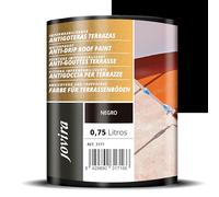 JOVIRA PINTURAS Pittura Impermeabilizzante Antigoccia per Terrazze, evita perdite su tutti i tipi di coperture e terrazze (750 Millilitri, Nero)
