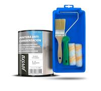 JOVIRA PINTURAS Pittura per interni termica 750 ml | antimuffa, anticondensa. (750 ml, Pittura + Mini kit pareti) D-43-K