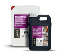 JOVIRA PINTURAS Resina epossidica trasparente | Per artigianato, opere d'arte, legno, tavoli creativi in legno, gioielli artistici, artigianato creativo, fai da te. (12 Kilos (Paquete de 1))