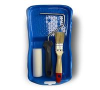 JOVIRA PINTURAS Set per Tutte le Superfici - Secchio + Rullo di Schiuma + Asta + Pennello. Appositamente studiato per smaltare o verniciare tutti i tipi di superfici (legno, ferro, ecc.).