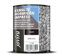 JOVIRA PINTURAS Smalto per cemento stampato. Resina, per il ripristino di pavimenti in cemento. (750 Mililitres, Nero) -33