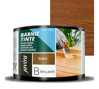 JOVIRA PINTURAS Vernice colorata a base d'acqua, finitura lucida. Speciale per la colorazione e la verniciatura del legno. (375 Millilitri, Rovere)