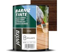 JOVIRA PINTURAS Vernice colorata a base d'acqua, finitura lucida. Speciale per la colorazione e la verniciatura del legno. (750 Millilitri, Noce). E-06