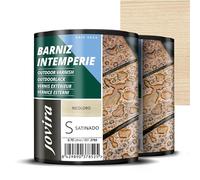 JOVIRA PINTURAS Vernice Esterni Impermeabile per la cura e la decorazione di legni esterni (2x750 Millilitri, Satinato) D-34-2