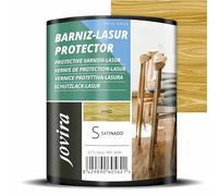 JOVIRA PINTURAS Vernice - Lasur protettiva satinato a base d'acqua. Protegge, decora e impreziosisce tutti i tipi di legno. (750 Millilitri, Pino). E-27