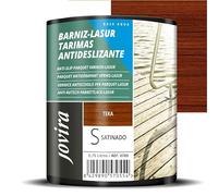 JOVIRA PINTURAS. Vernice-Lasur Protettore di decking antisdrucciolo a base d'acqua. Protegge, decora e abbellisce la terrazza di piscine e giardini. (750 Millilitri, Teak)