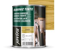 JOVIRA PINTURAS Vernice per lucida interni/esterni (6 colori). Protegge il legno, lo decora e lo abbellisce. (750 Millilitri, Pino)