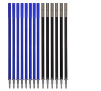 JOVYTH 14 Pezzi, Mine di Ricambio per Penne Legam i, 8 Blu + 6 Nere, Altezza 13 cm, Punta 0,7 mm, Compatibili, Ricariche, Cartucce, Standard