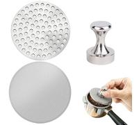 JOVYTH 3 Pezzi Schermo Portafiltro 51mm, Accessorio Macchina caffè Inox, Spessore 0.8mm 0.2mm, per Barista