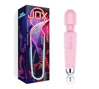 JOX Vibratore Sessuale per Donna - Massaggiante Personale Con 8 Velocità e 20 Modalità - Stimolatore Punto G - Dildo vibrante, Vibratorepunto squirt, Giocattoli Sessuali (rosa chiaro)