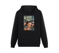 Joxlbo Hogan'S Heroes TV Series Hoody Unisex Ptinted Hoodies Long Sleeve Men's Hooded with Pocket Black L