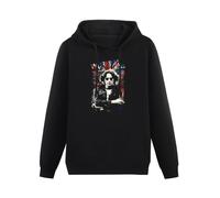 Joxlbo Working Class Hero Dolman York Hoody Unisex Ptinted Hoodies Long Sleeve Men's Hooded with Pocket Black XL