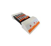 JOXLOVER Miscelatore per provette, Miscelatore a rulli con Display Digitale, temporizzazione, Miscelatore sperimentale Multi-Tubo, Rotazione per Laboratori scolastici(QW-GZ-7T)