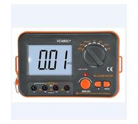 JOXLOVER Misuratore di Milliohm Digitale con Display LCD da 3 1/2, Tester A Bassa Resistenza A 4 Fili, Multimetro Ohm con 6 Intervalli di Precisione E Retroilluminazione