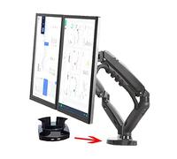 JOXLOVER NB F160 Supporto for doppio monitor Full Motion Supporto for monitor a doppio braccio Supporto for monitor da 17-30 pollici Carico 2-9 kg ciascuno(With 2xUSB2.0)