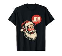 Joy Babbo Natale Sorridente Natale Magico Maglietta