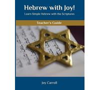 Joy Carroll Hebrew with Joy Teacher's Guide (Tascabile)