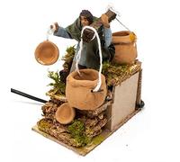Joy Christmas Pastore per Presepe in Movimento 14 cm x 9 cm con Brocche 37941