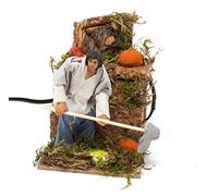 Joy Christmas Pastore per Presepe in Movimento 14 cm x 9 cm Il Contadino