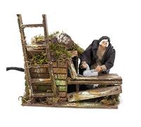 Joy Christmas Pastore per Presepe in Movimento 14 cm x 9 cm Il Falegname