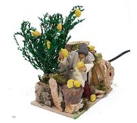 Joy Christmas Pastore per Presepe in Movimento 14 cm x 9 cm Raccoglitore di Limoni