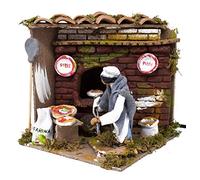 Joy Christmas Pastore per Presepe in Movimento 17 cm x 17 cm Il Pizzaiolo