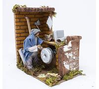 Joy Christmas Pastore per Presepe in Movimento L'Arrotino 42795