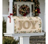 Joy Coperture magnetiche per cassette postali, decorazioni natalizie per portico anteriore, 53 x 65,5 cm