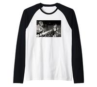 Joy Division in Diretta Ian Curtis Bernard Sumner Martin O'Neill Maglia con Maniche Raglan