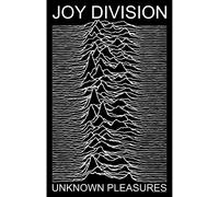 Joy Division Sconosciuta Pleasures Grande Tessuto Poster / Flag 1100mm x 750mm