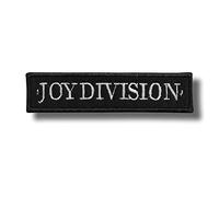 Joy Division - Toppa ricamata da applicare con ferro da stiro