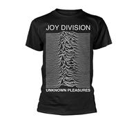 Joy Division Unknown Pleasures (Black) ufficiale Uomo maglietta unisex