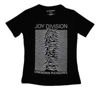 Rock Off officially licensed products Joy Division Unknown Pleasures FP da Donna Skinny Fit T Shirt Size S