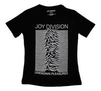 Rock Off officially licensed products Joy Division Unknown Pleasures FP da Donna Skinny Fit T Shirt Size M