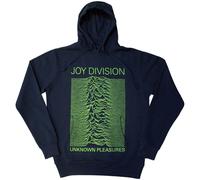 Joy Division Unknown Pleasures FP Navy Blue XL Felpa con cappuccio