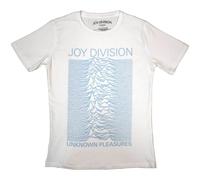 Joy Division Unknown Pleasures FP White M Donna Maglietta