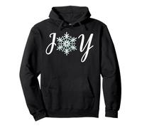 Joy Fiocco di Neve Camicia da Donna Regali di Natale per Le Vacanze Felpa con Cappuccio