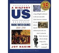 Joy Hakim A History of US: Making Thirteen Colonies: A History of US (Tascabile)