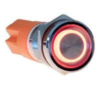 Joy-it Button12E-02 Button12E-02 Interruttore a pressione Permanente Rosso (Ø x