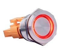 Joy-it BUTTON22C-M-RD BUTTON22C-M-RD Interruttore a pressione 250 V/AC 15 A 1 x