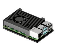 Joy-it RB-AlucaseP5-07FAN Custodia per scheda SBC Armor Case BLOCK ACTIVE Adat