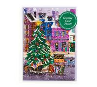 Joy Laforme Christmas Square Greeting Card Puzzle