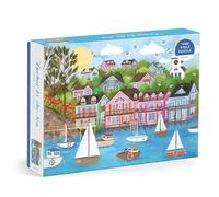 Galison Puzzle Joy Laforme Harbor by the Sea – 1000 pezzi