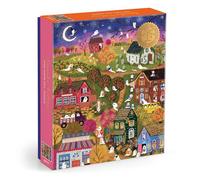 Joy Laforme Spooky Village 1000 Piece Foil Puzzle