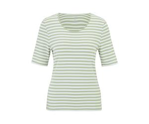 Joy Maglietta da Donna Allison, Strisce Color Salvia, 48