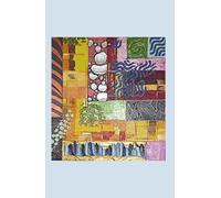 Joy of Being: Abstract Notebook A5 | Full-Color Artistic Margins Based on Original Artwork | For Thoughts, Sketches & Creative Flow
