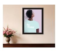 Joy Seeker Look for the Good Black Framed Print Wall Art